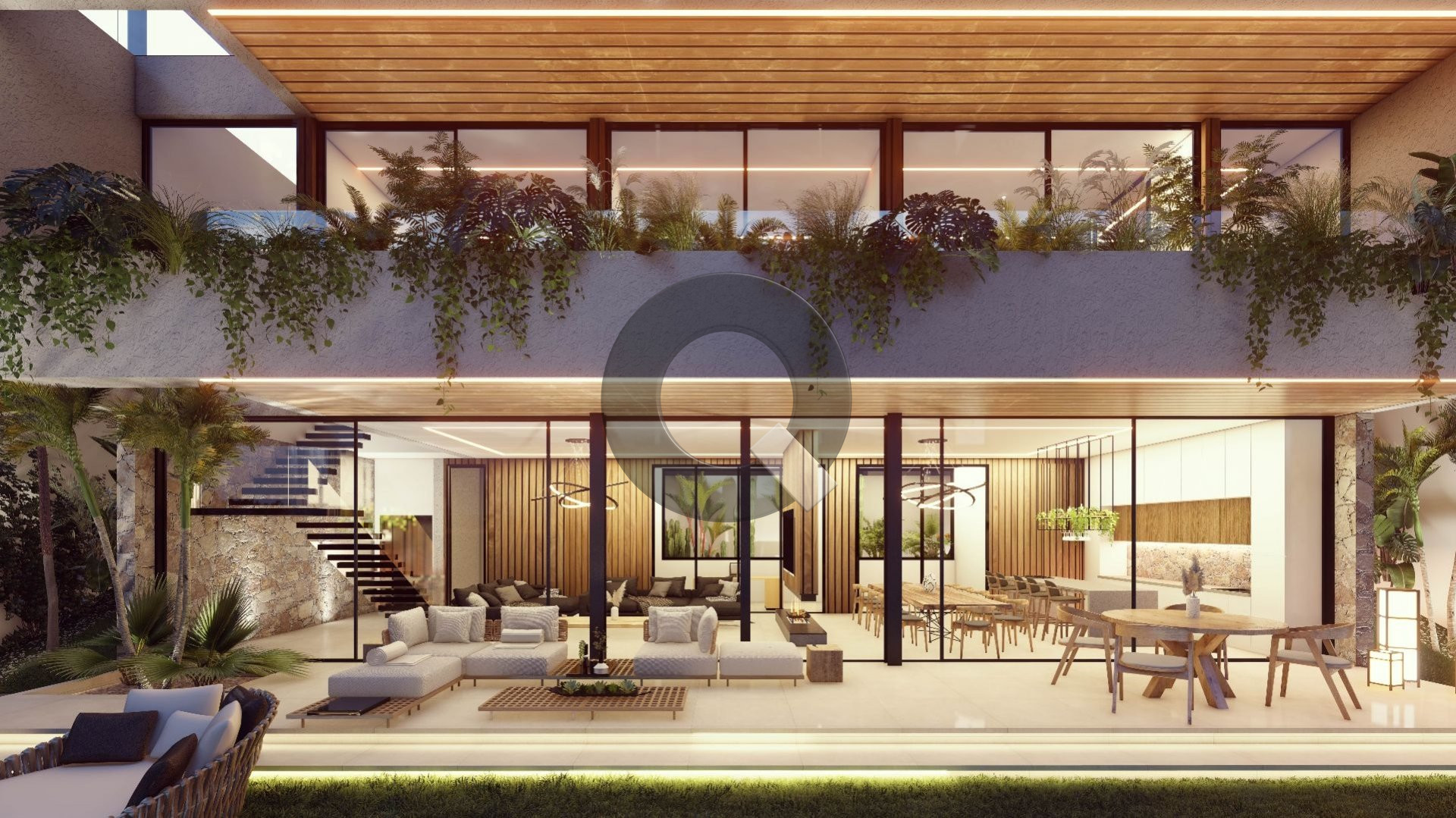 Five-bedroom house — Germasogeia
