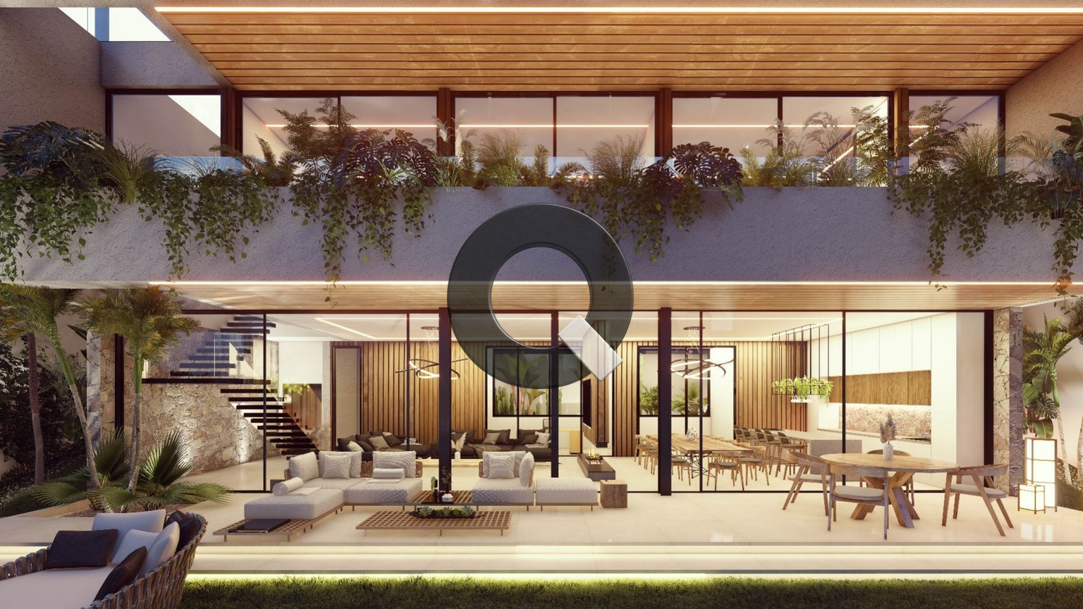 Five-bedroom house — Germasogeia