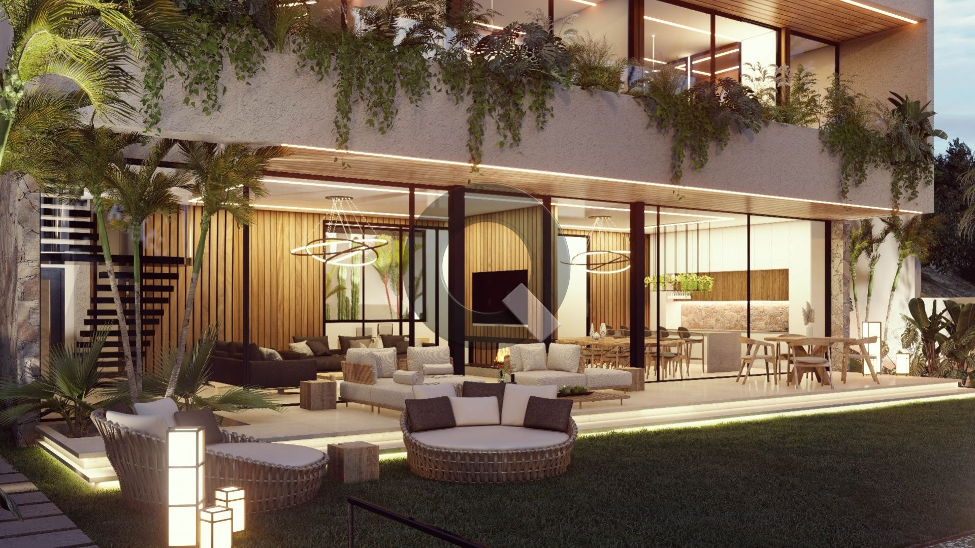 Five-bedroom house — Germasogeia