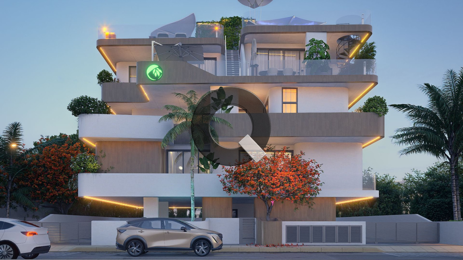 Three-bedroom apartment — Zakaki