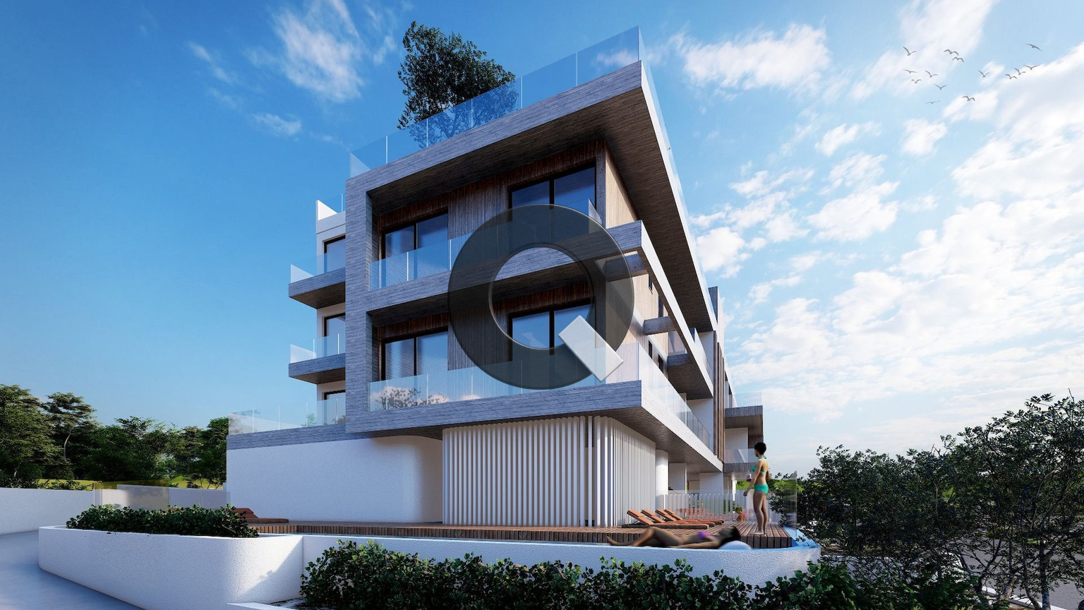 One-bedroom apartment — Agios Athanasios