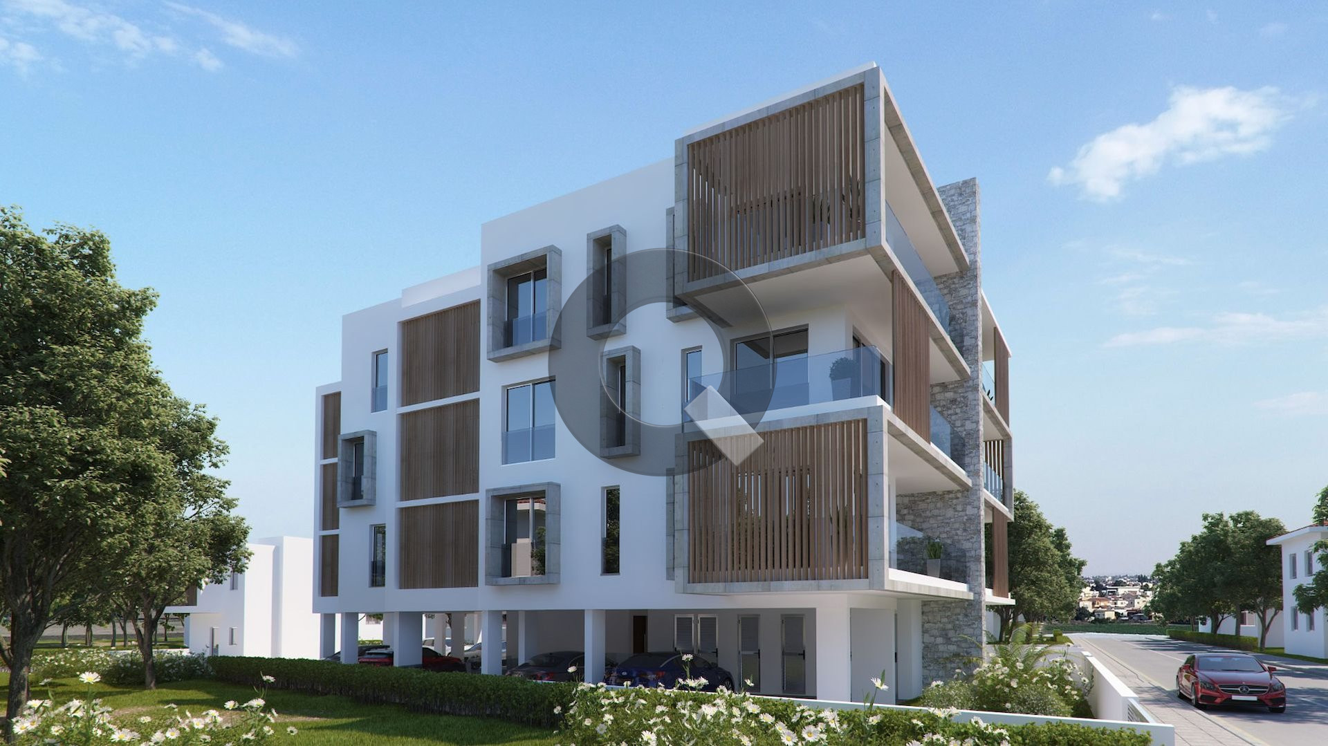 Three-bedroom apartment — Kato Polemidia