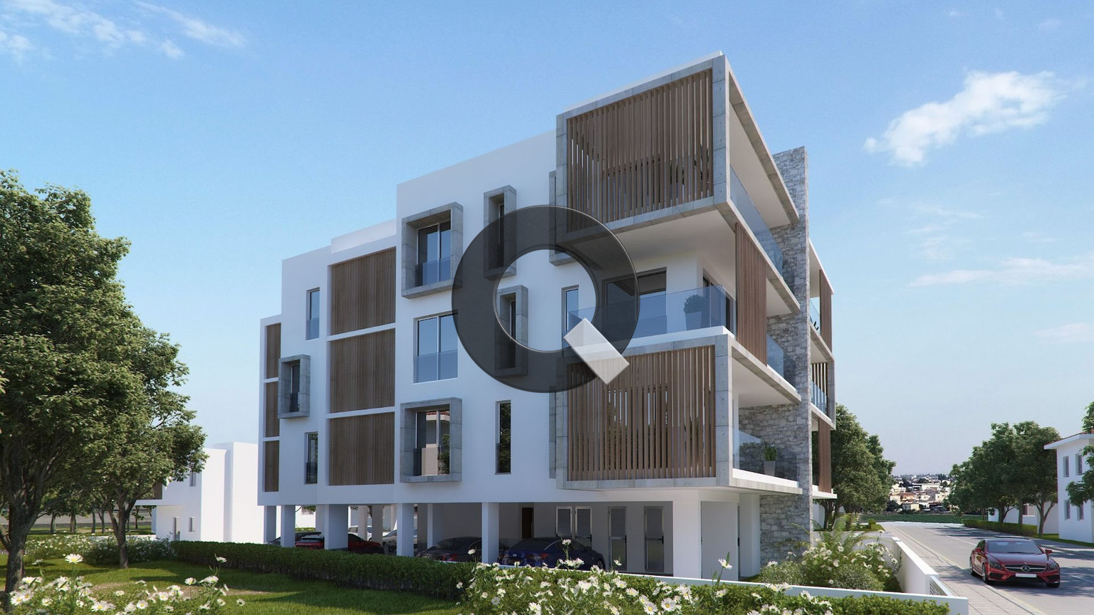 Three-bedroom apartment — Kato Polemidia