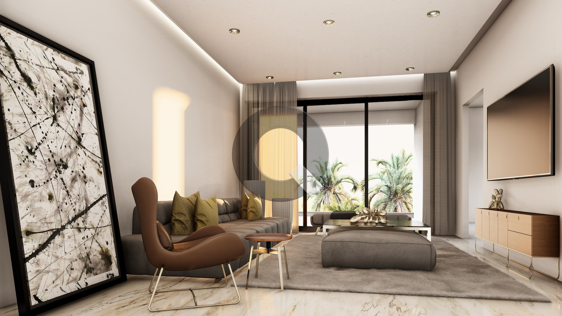 One-bedroom apartment — Katholiki