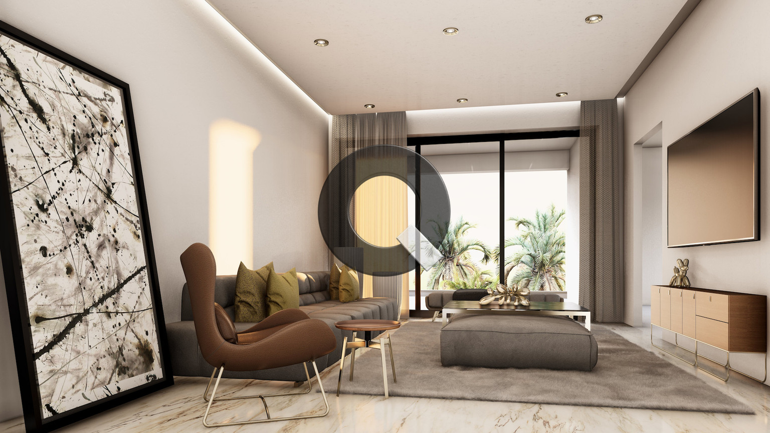 One-bedroom apartment — Katholiki