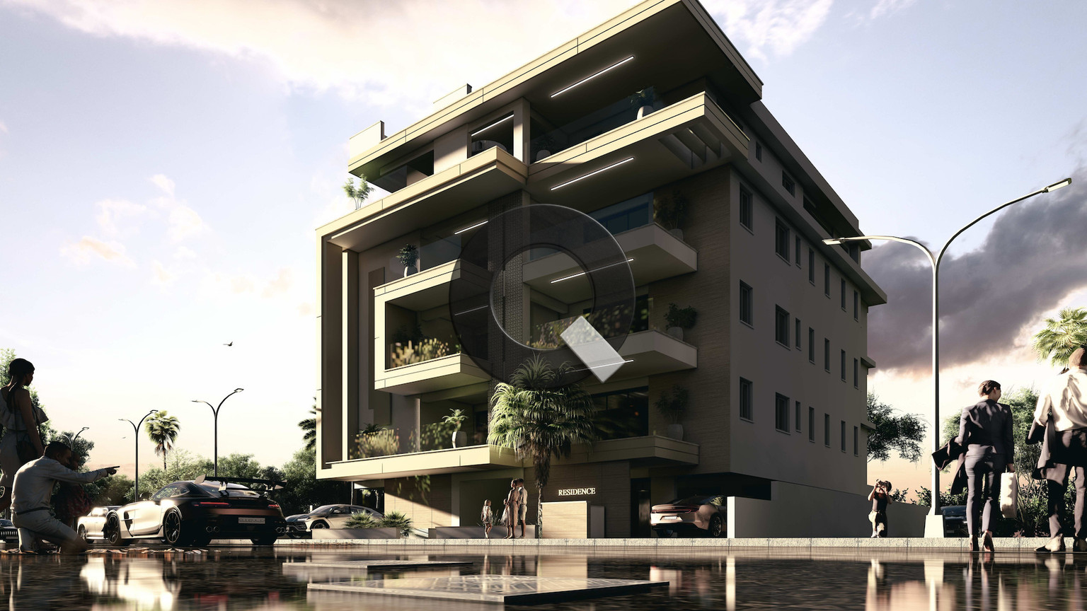 Three-bedroom apartment — Katholiki