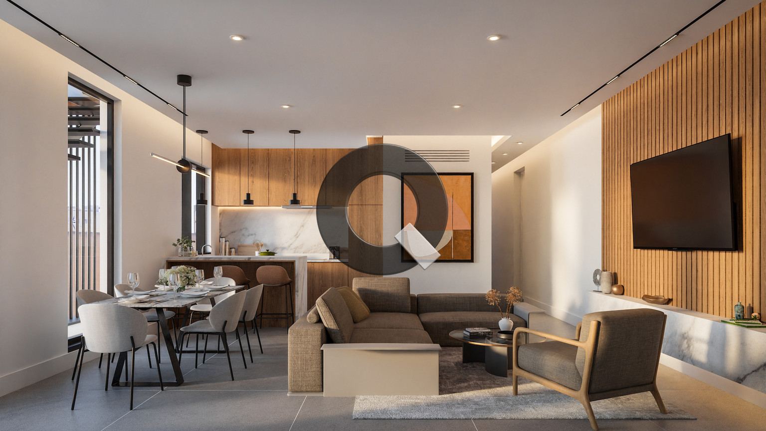 Three-bedroom apartment — Agios Nektarios
