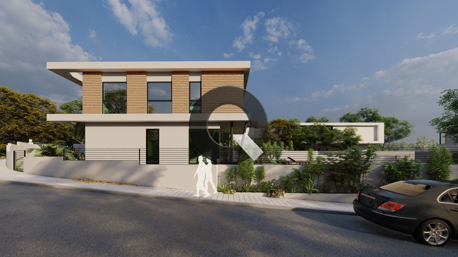 Three-bedroom house — Agios Tychon