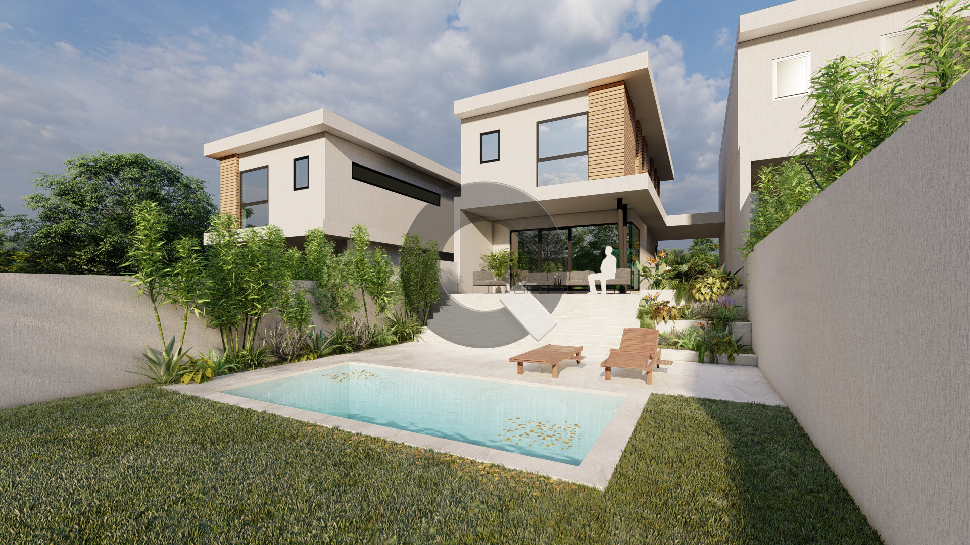Three-bedroom house — Agios Tychon