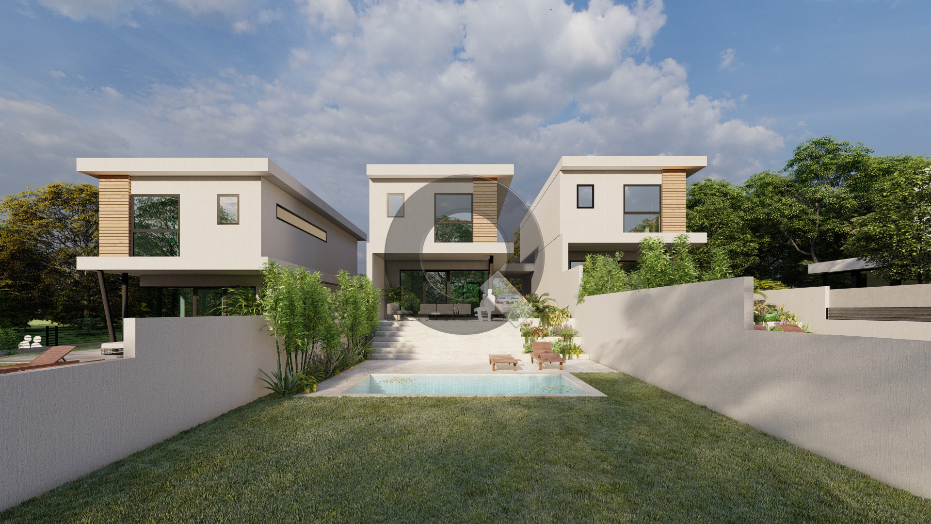 Three-bedroom house — Agios Tychon