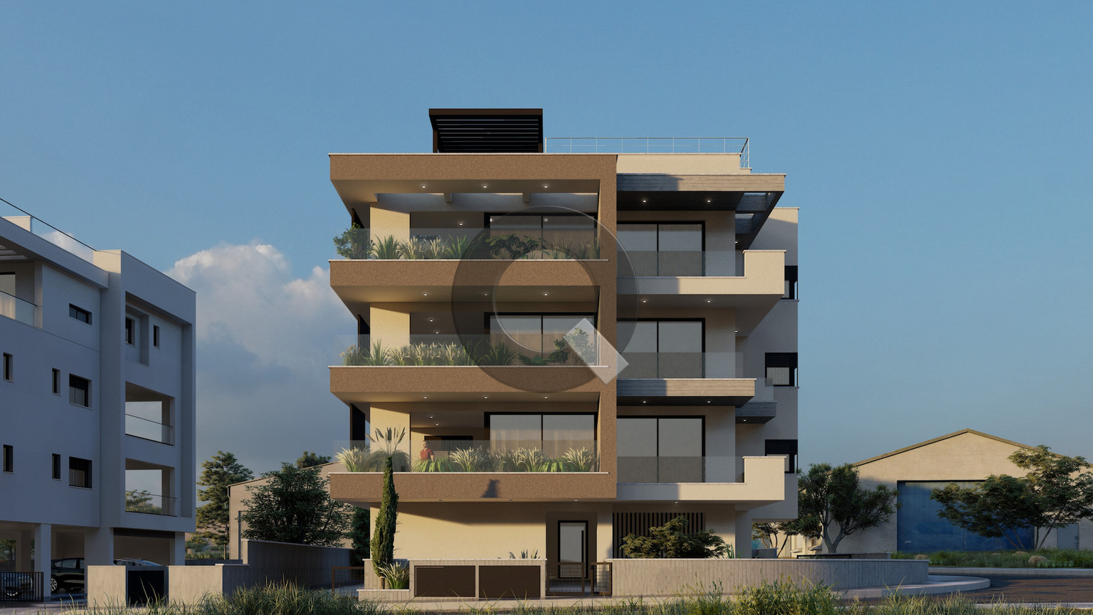 One-bedroom apartment — Ypsonas