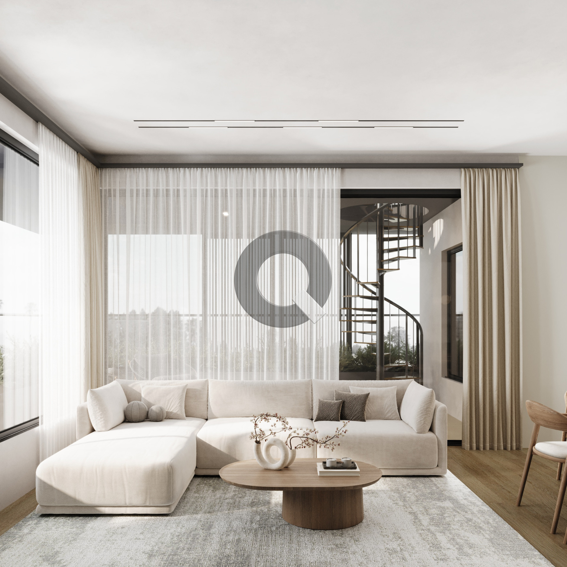 One-bedroom apartment — Ypsonas