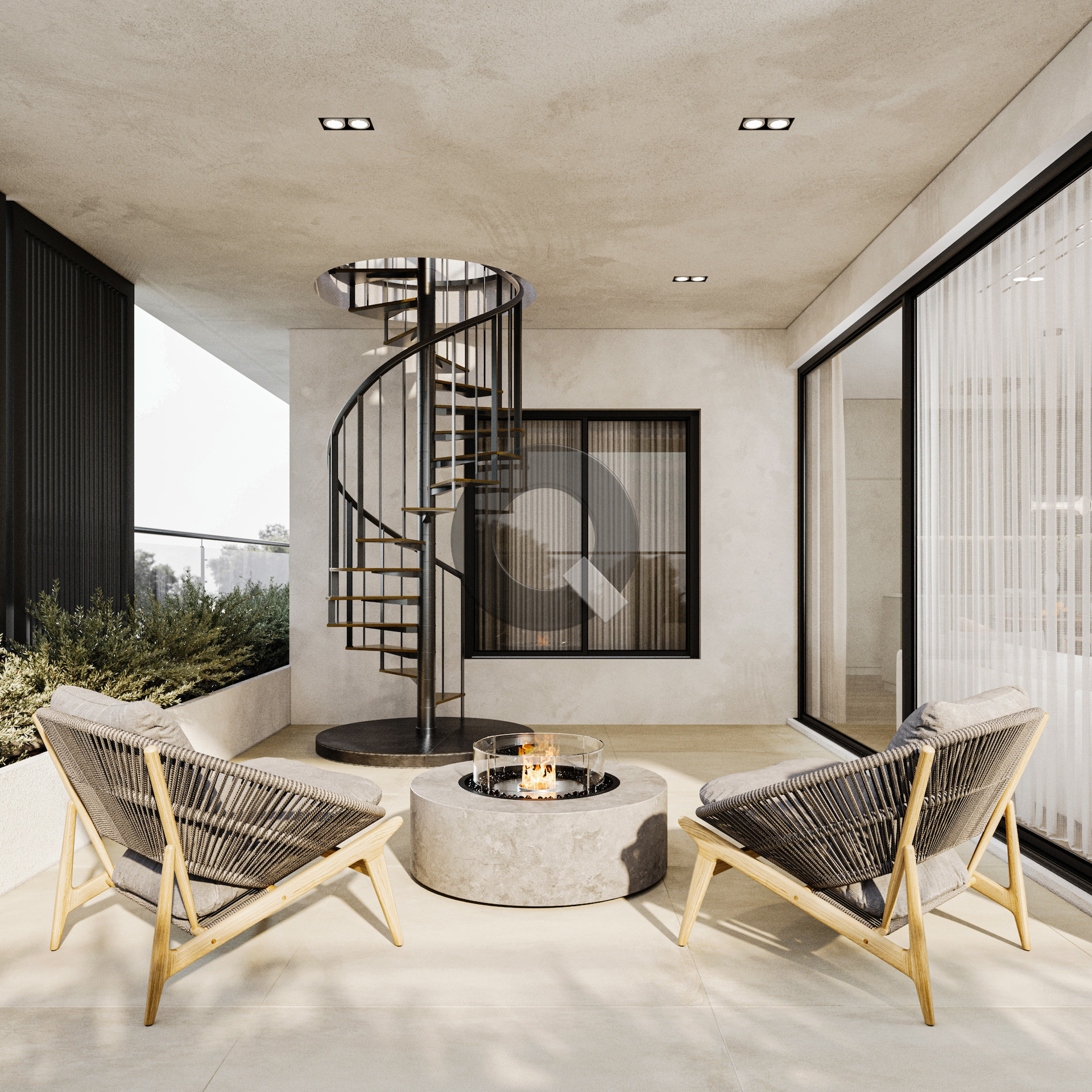 Two-bedroom apartment — Ypsonas
