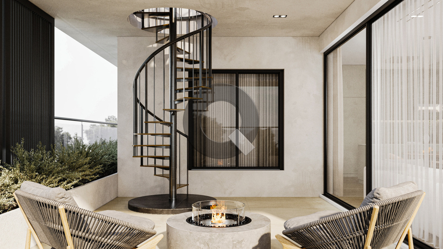 Two-bedroom apartment — Ypsonas