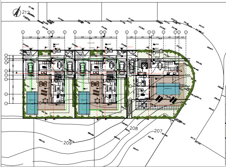 3 Bedroom  Detached House in Mesa Geitonia, Limassol