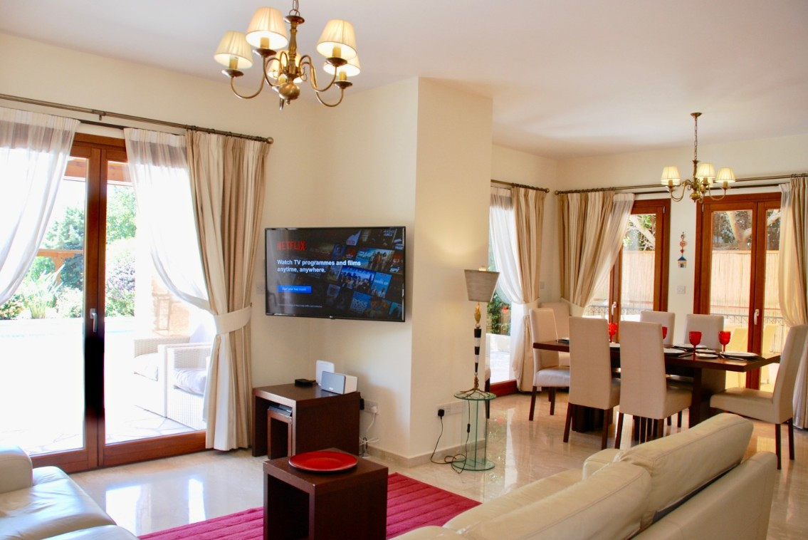 3 Bedroom  Detached House in Aphrodite hills, Paphos