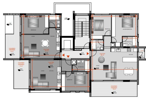 1 Bedroom  Apartment in Palouriotissa, Nicosia