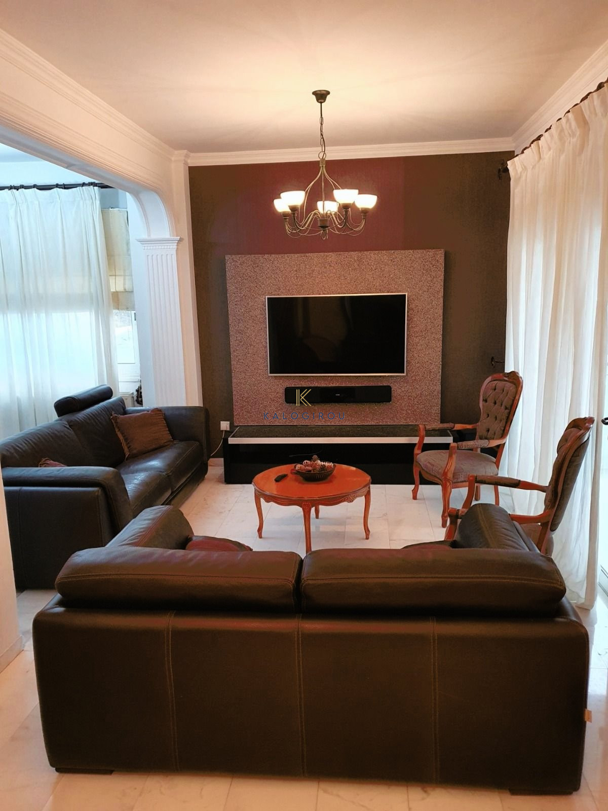 Duplex, Fully Furnished, 3-Bedroom Apartment for Rent in Chrysopolitissa Area