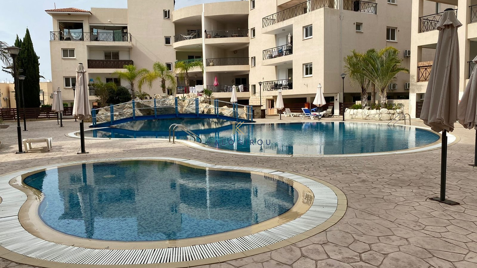 Sea View, Top Floor, One Bedroom Apartment for Sale in Oroklini area