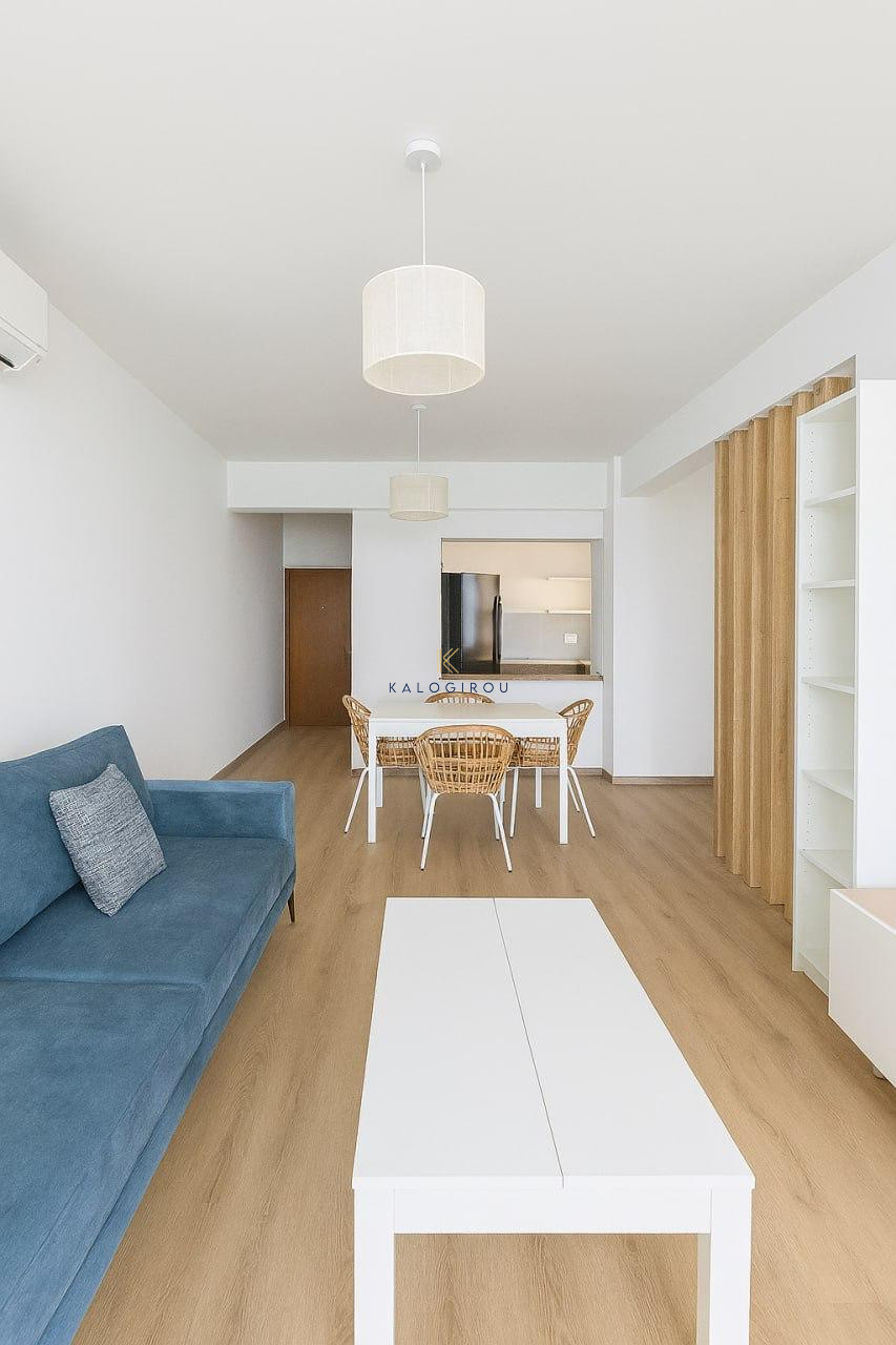 Sea view, Beach-front 2 bed flat for Rent in Makenzy area, Larnaca