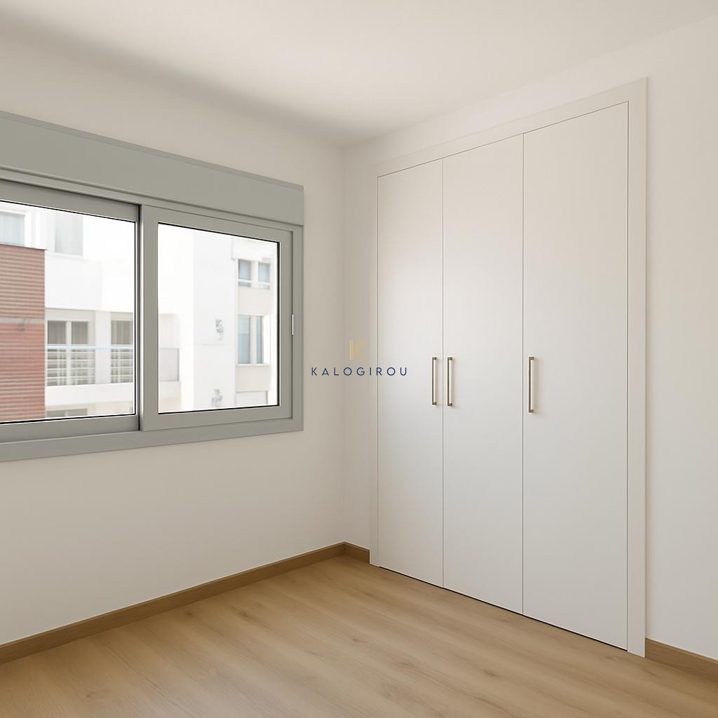 Sea view, Beach-front 2 bed flat for Rent in Makenzy area, Larnaca