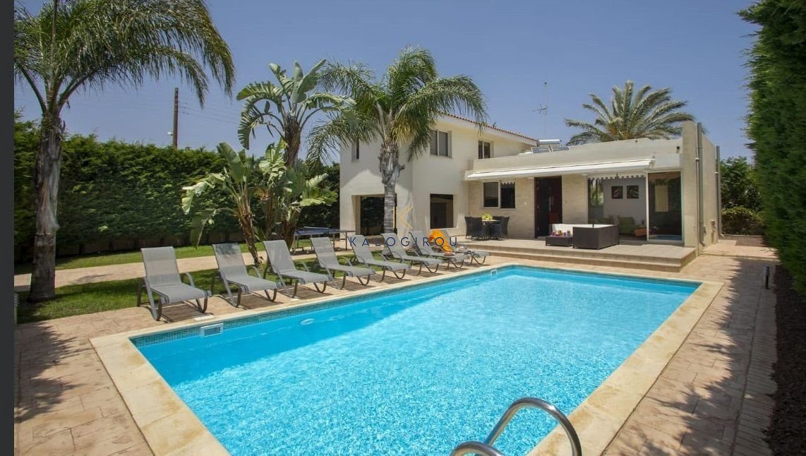 Detached, Three-Bedroom House in Pervolia area, Larnaca