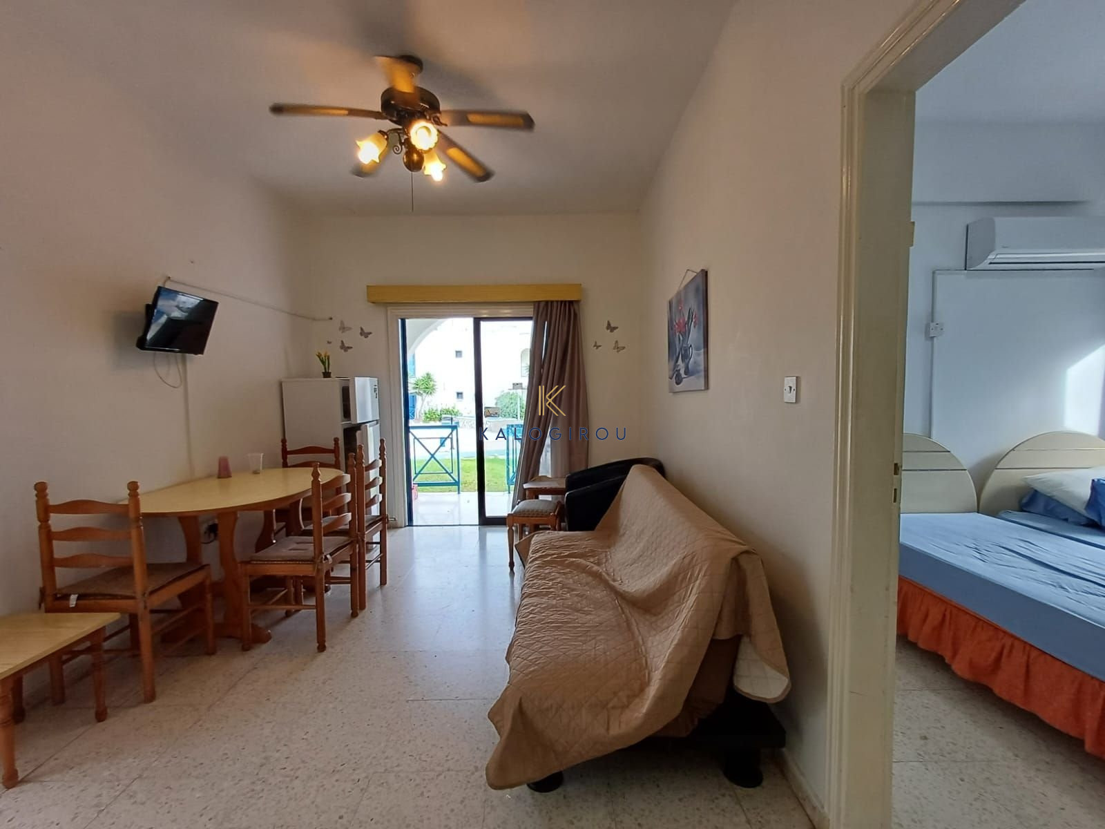 Ground Floor, One Bedroom Apartment for Rent in Dekeleia area, Larnaca