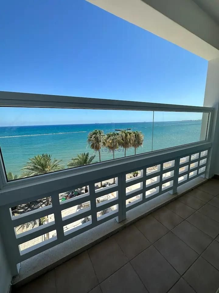 Sea View, Beach Front, Two Bedroom Apartment for Rent in Dekeleia Area, Larnaca