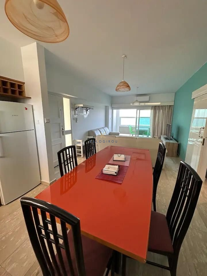 Sea View, Beach Front, Two Bedroom Apartment for Rent in Dekeleia Area, Larnaca