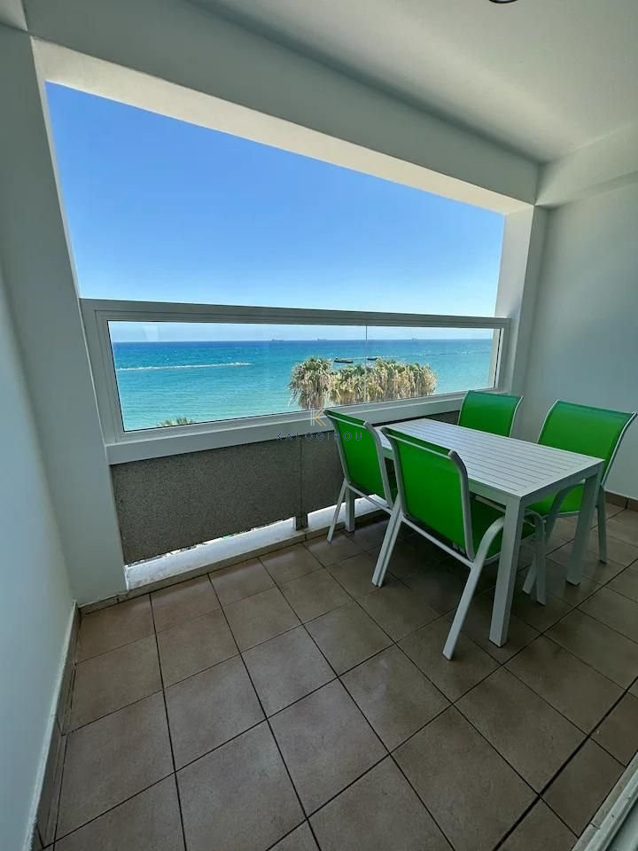 Sea View, Beach Front, Two Bedroom Apartment for Rent in Dekeleia Area, Larnaca