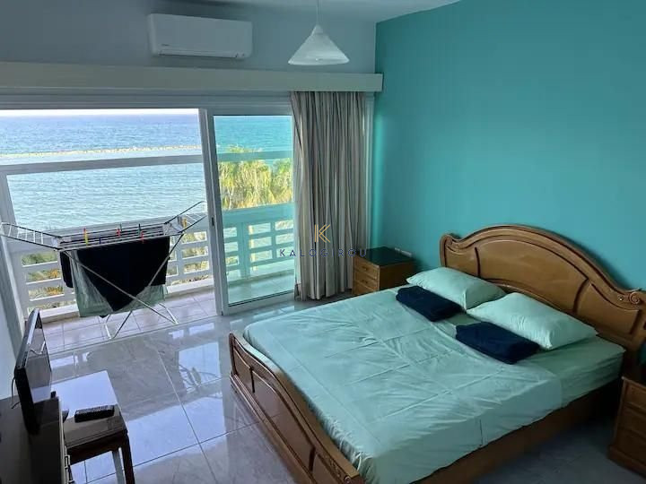 Sea View, Beach Front, Two Bedroom Apartment for Rent in Dekeleia Area, Larnaca