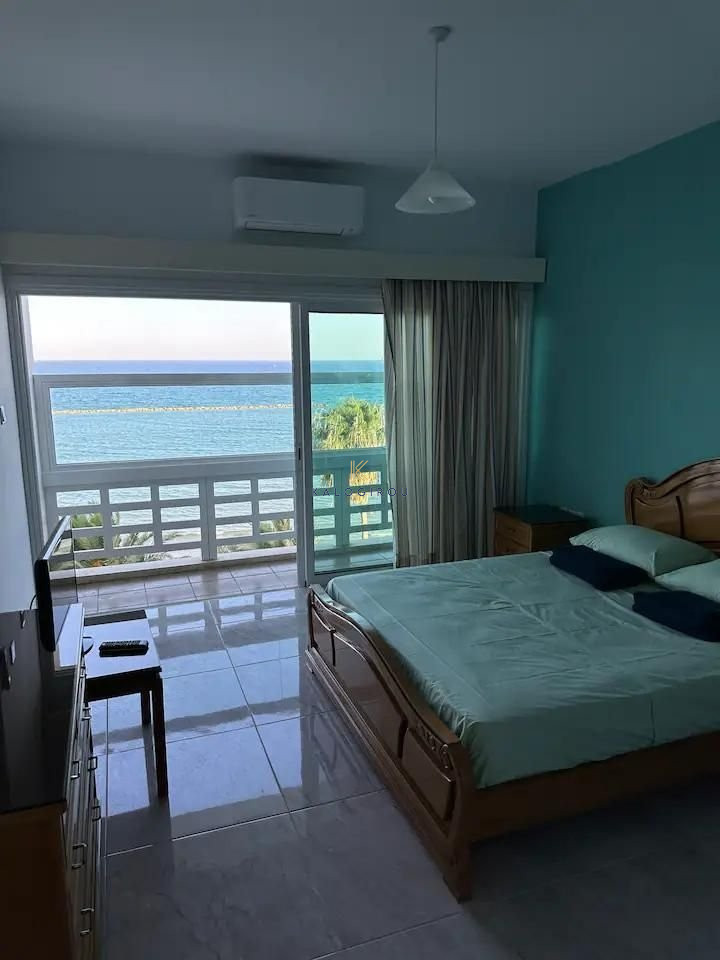 Sea View, Beach Front, Two Bedroom Apartment for Rent in Dekeleia Area, Larnaca