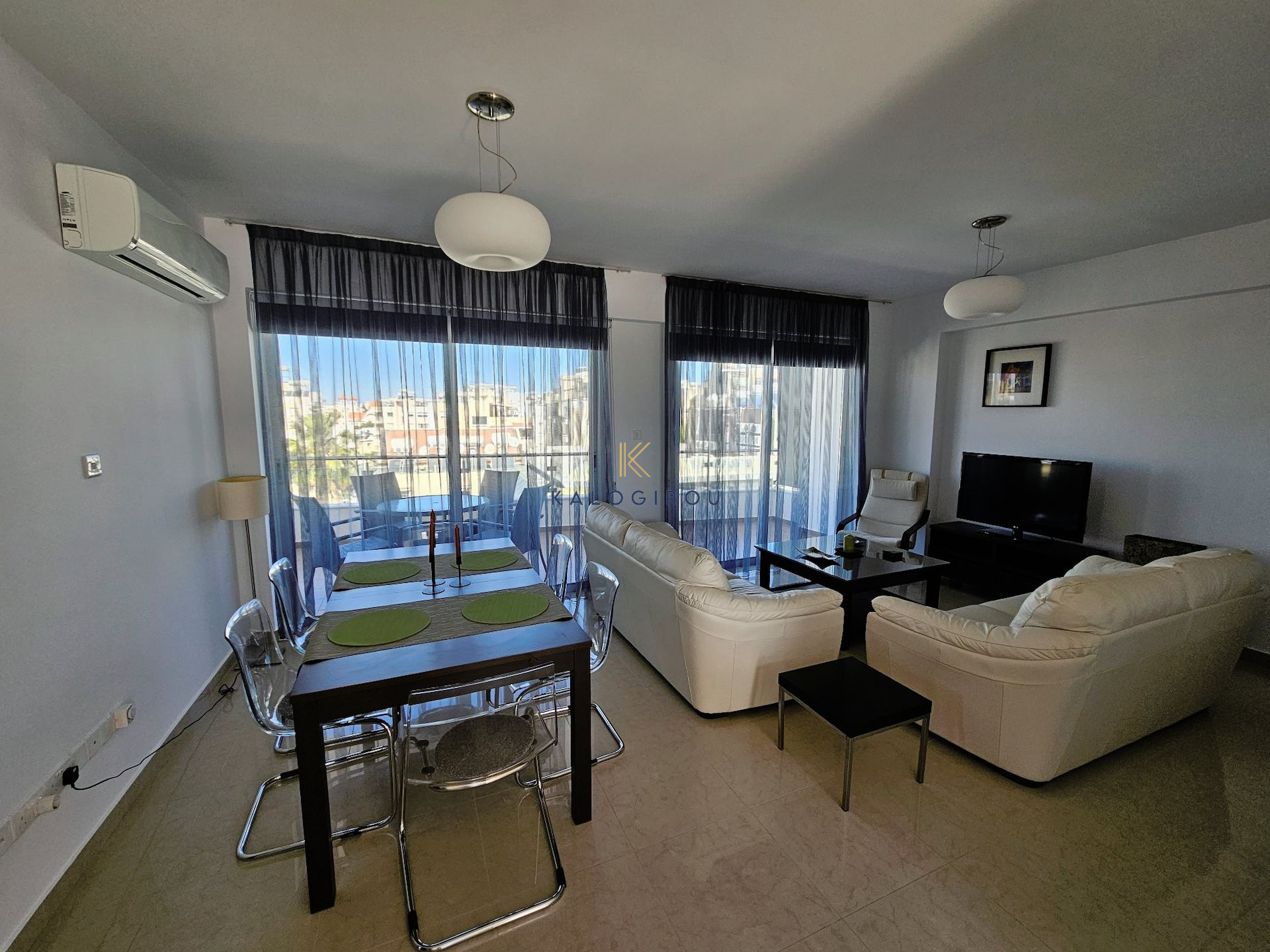 Top Floor, Two Bedroom Apartment for Rent in Faneromeni Area, Larnaca