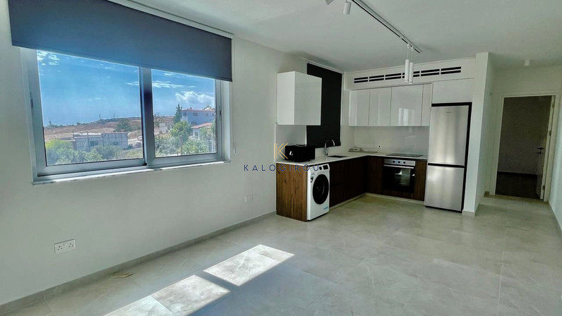 Brand New, Top Floor, Sea View One-bedroom apartment for rent in Pyla, Larnaca.