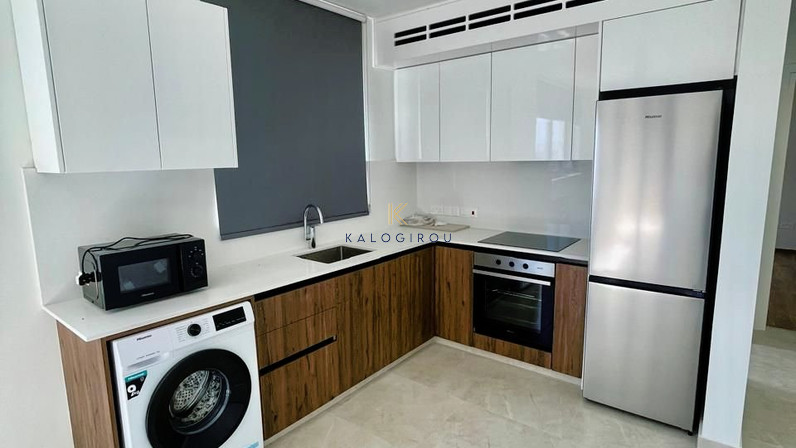 Brand New, Top Floor, Sea View One-bedroom apartment for rent in Pyla, Larnaca.