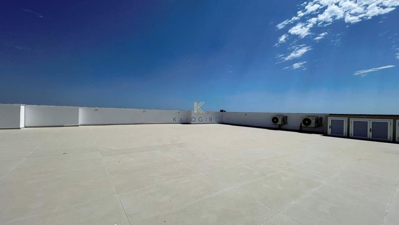 Brand New, Top Floor, Sea View One-bedroom apartment for rent in Pyla, Larnaca.