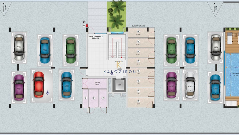 Apartments for sale 84 m² in Kiti, Larnaca, Cyprus