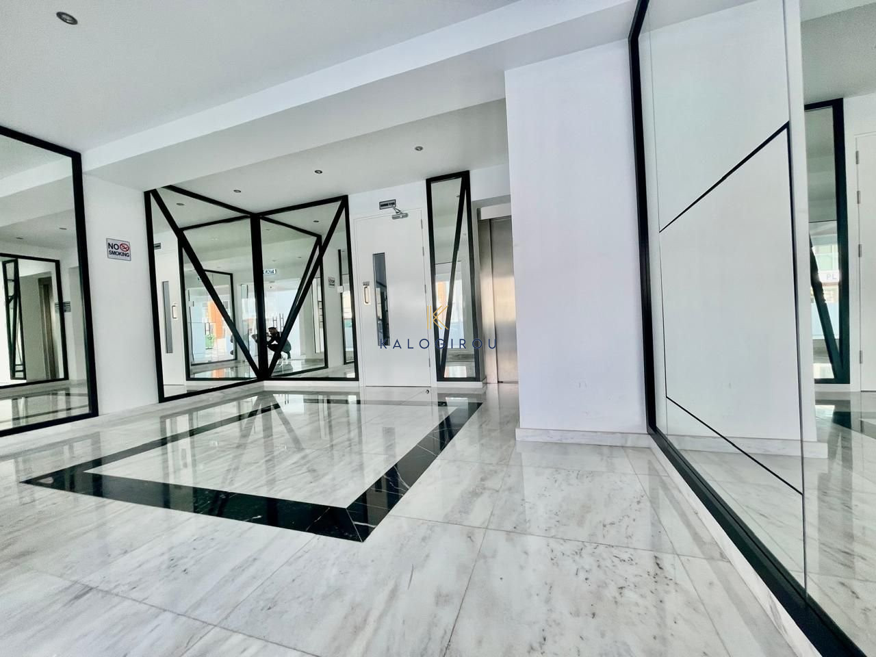 Modern, Top Floor Two Bedrooms Apartment for rent in New Marina, Larnaca.