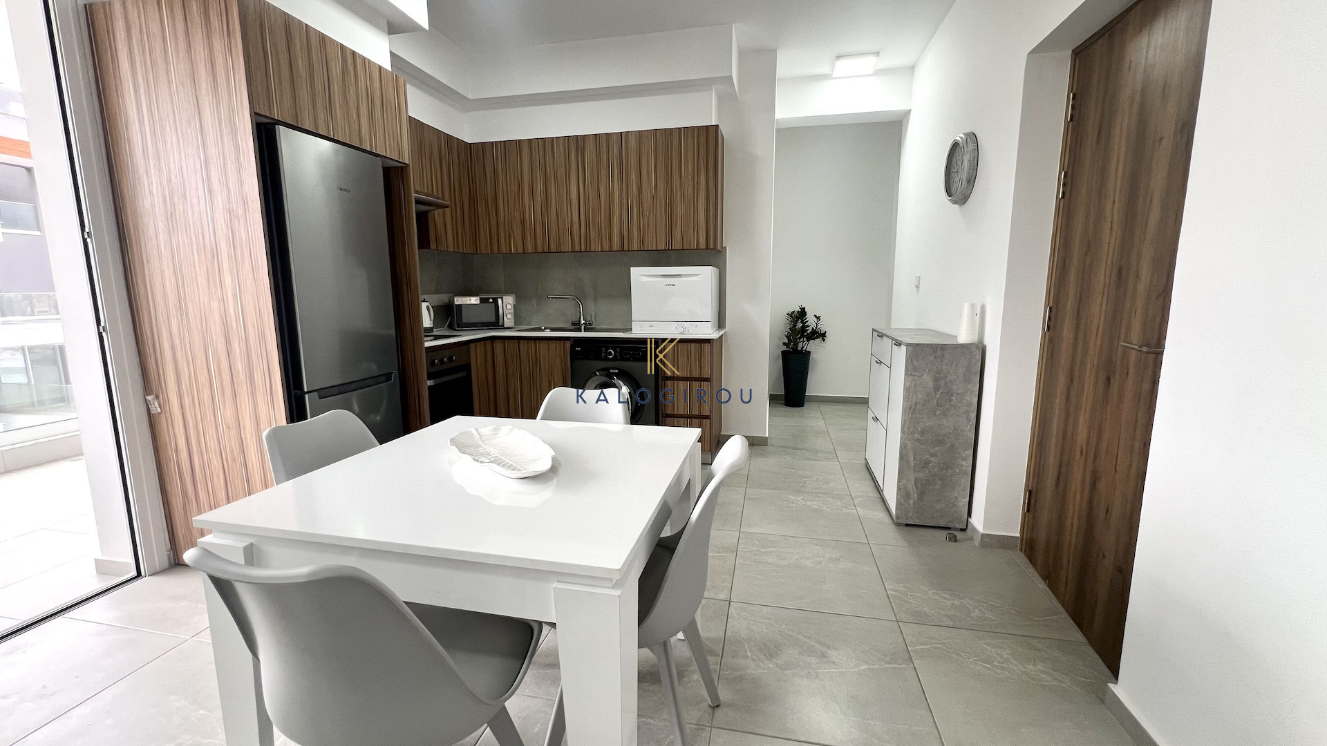 Modern, Top Floor Two Bedrooms Apartment for rent in New Marina, Larnaca.