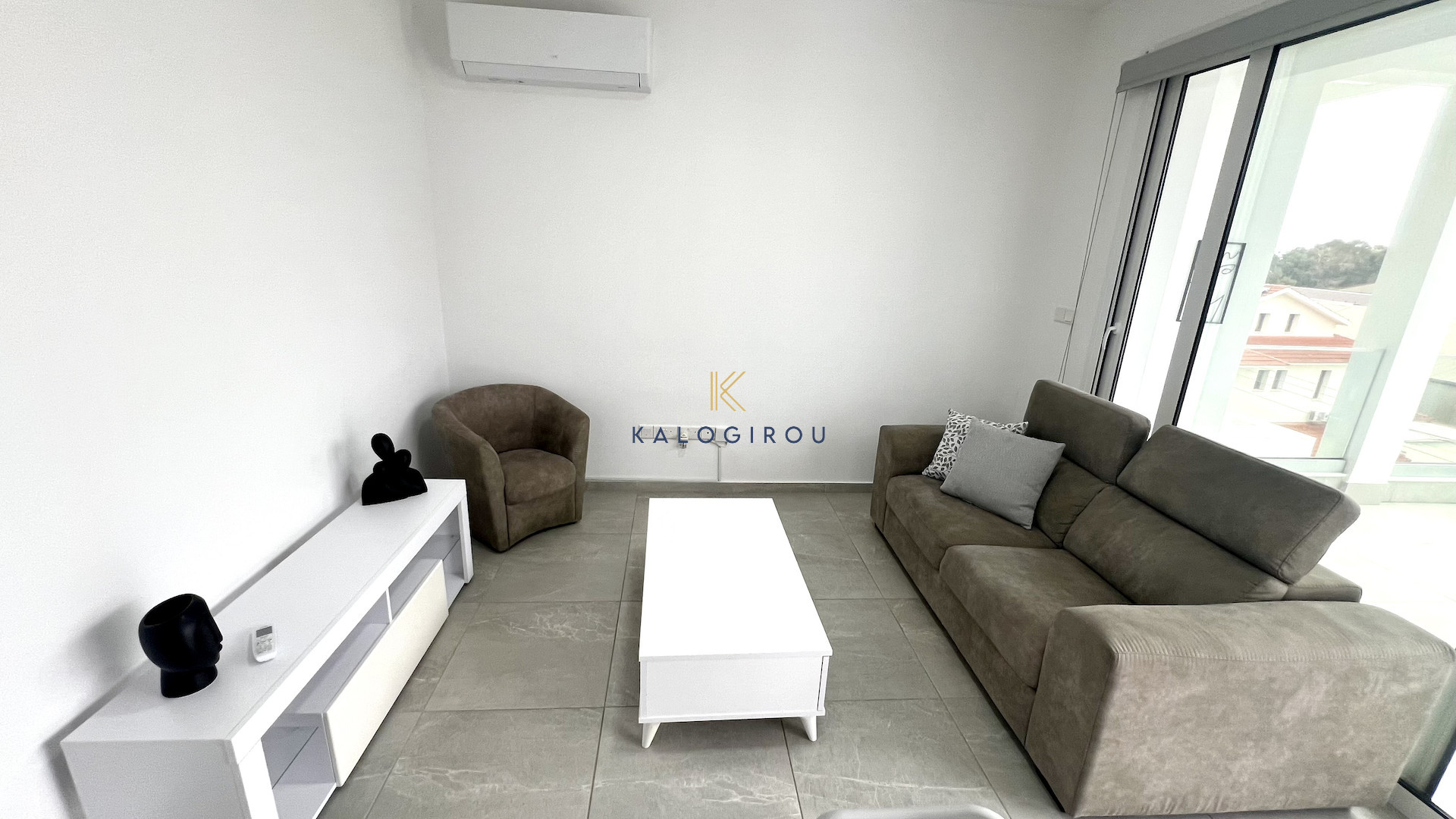 Modern, Top Floor Two Bedrooms Apartment for rent in New Marina, Larnaca.