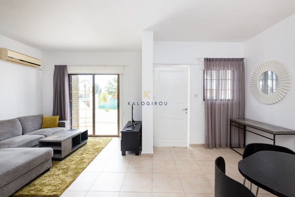 Ground Floor, Two Bedroom Apartment for rent in Oroklini Tourist area, Larnaca