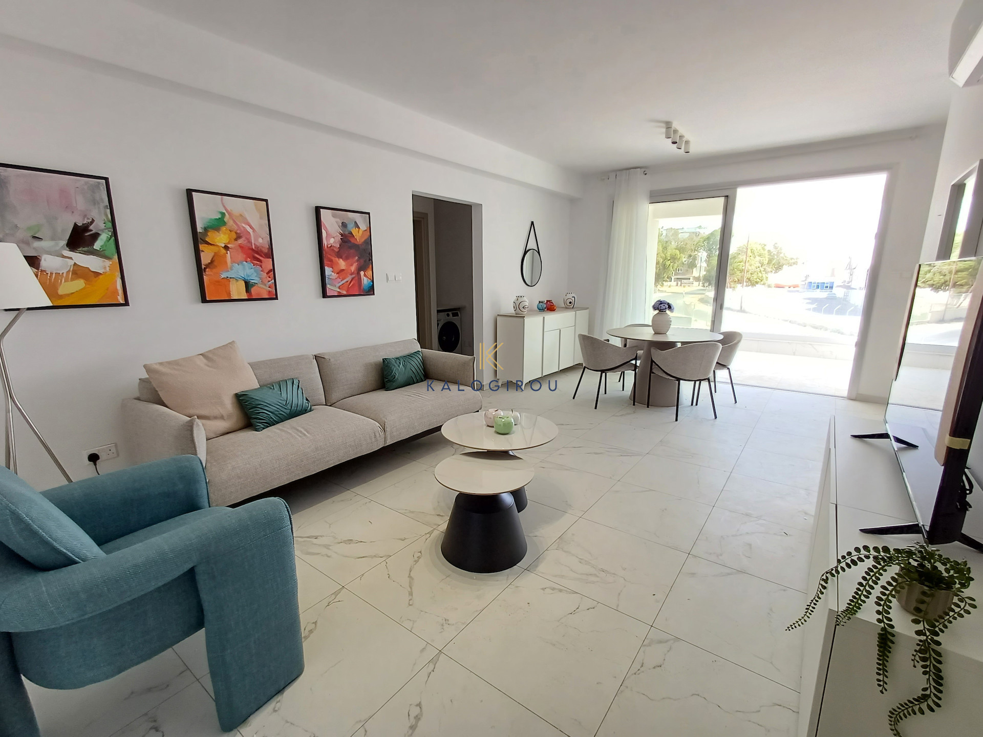 Brand New, Modern 2-Bed Apartment For Rent in Larnaca Port Area