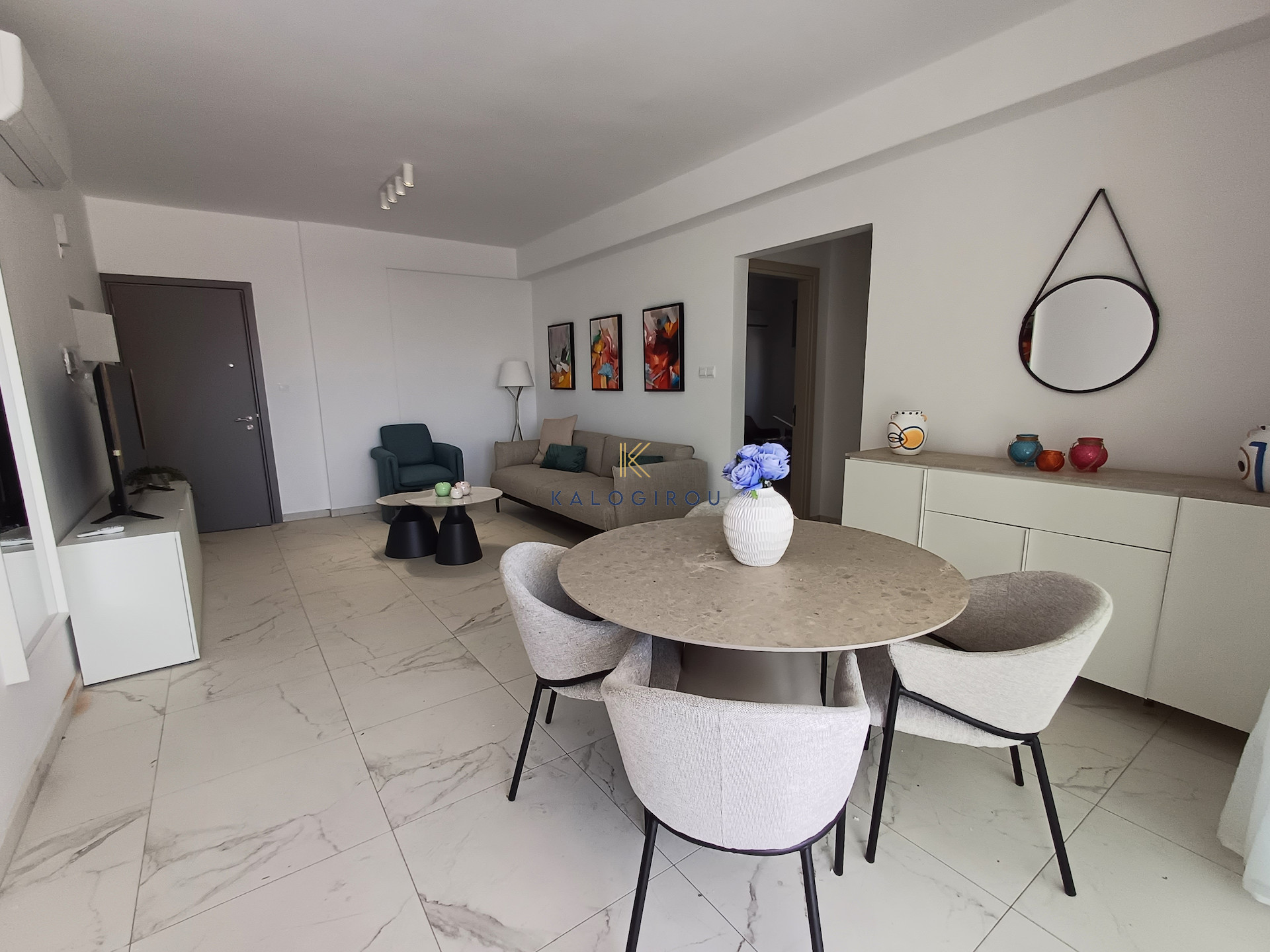 Brand New, Modern 2-Bed Apartment For Rent in Larnaca Port Area