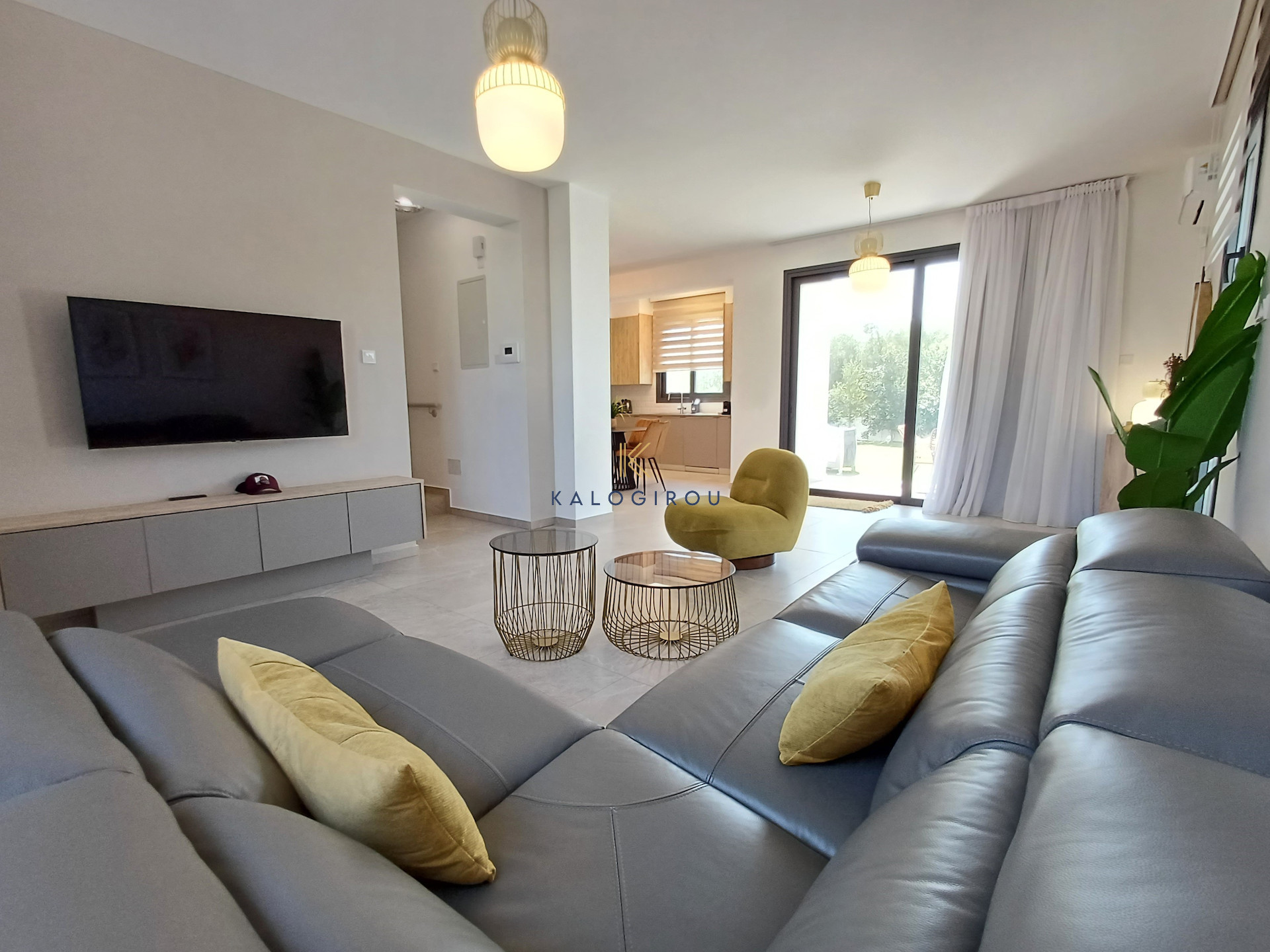 Stylish, 3 Bed Modern Detached Villa for Rent in Krasas Area, Larnaca
