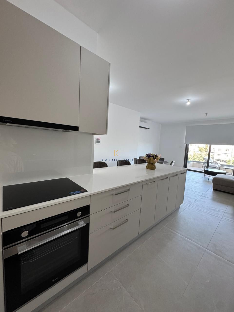 Duplex Three Bedrooms Apartment for Rent in Livadia Area, Larnaca.