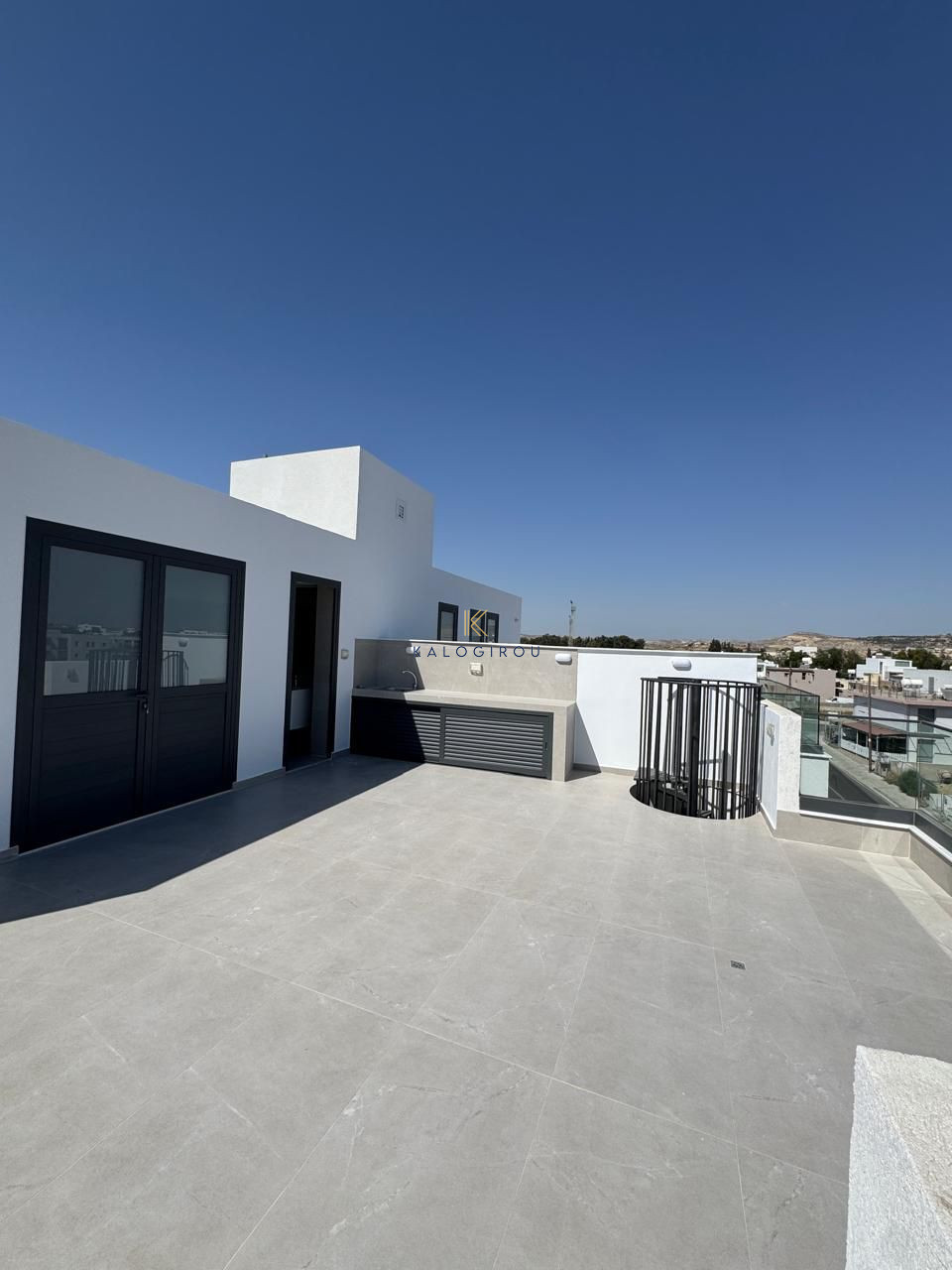 Duplex Three Bedrooms Apartment for Rent in Livadia Area, Larnaca.