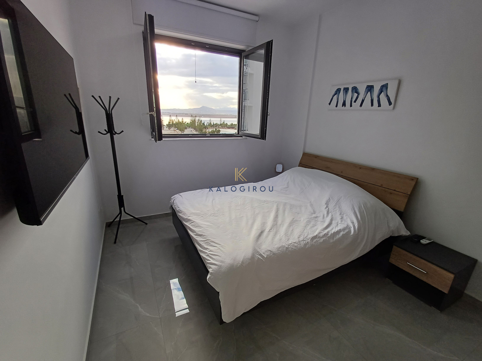 Luxury, 2-Bed Sea View and Salt Lake View Apartment for Rent in Makenzy Larnaca