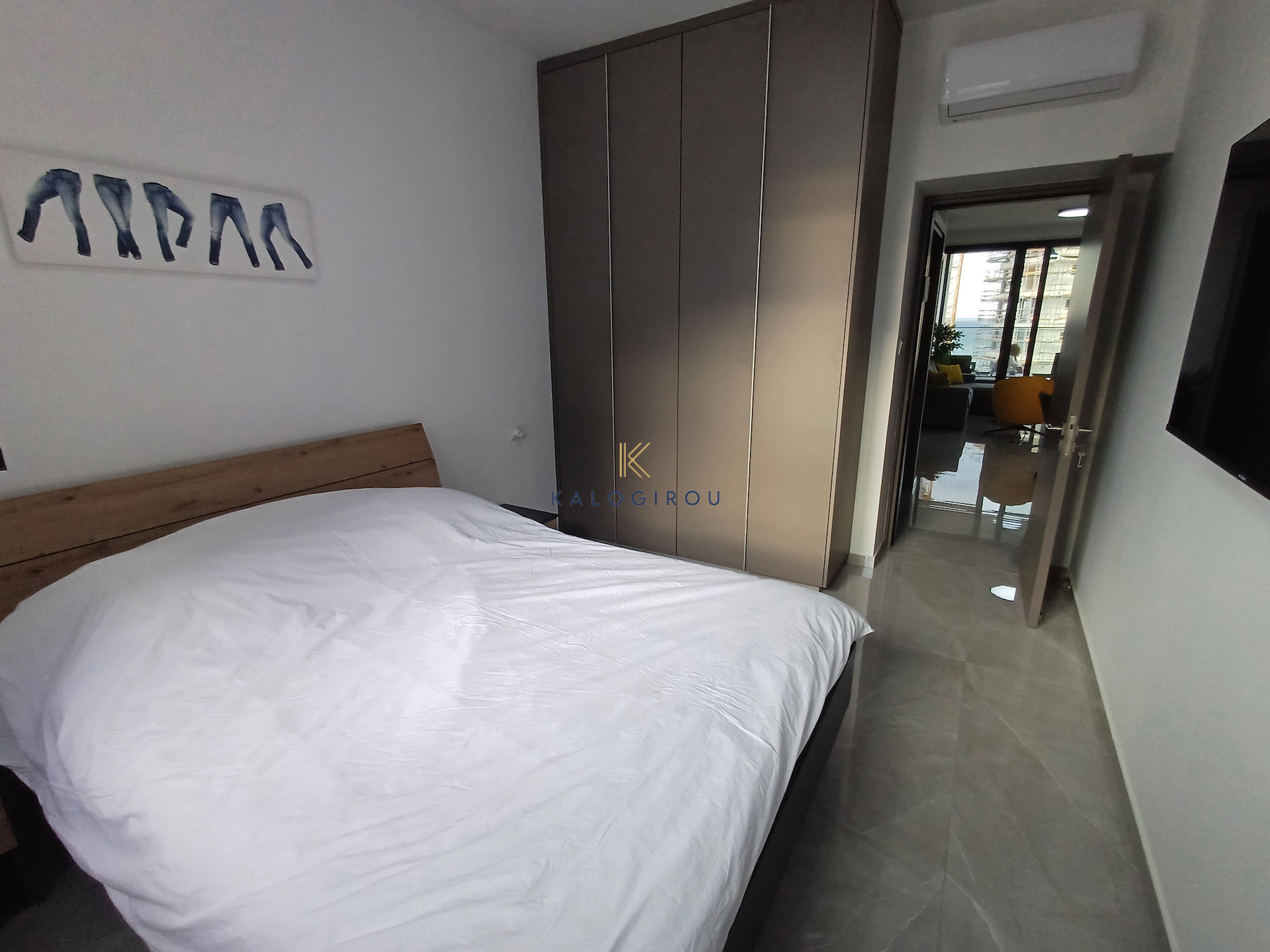 Luxury, 2-Bed Sea View and Salt Lake View Apartment for Rent in Makenzy Larnaca