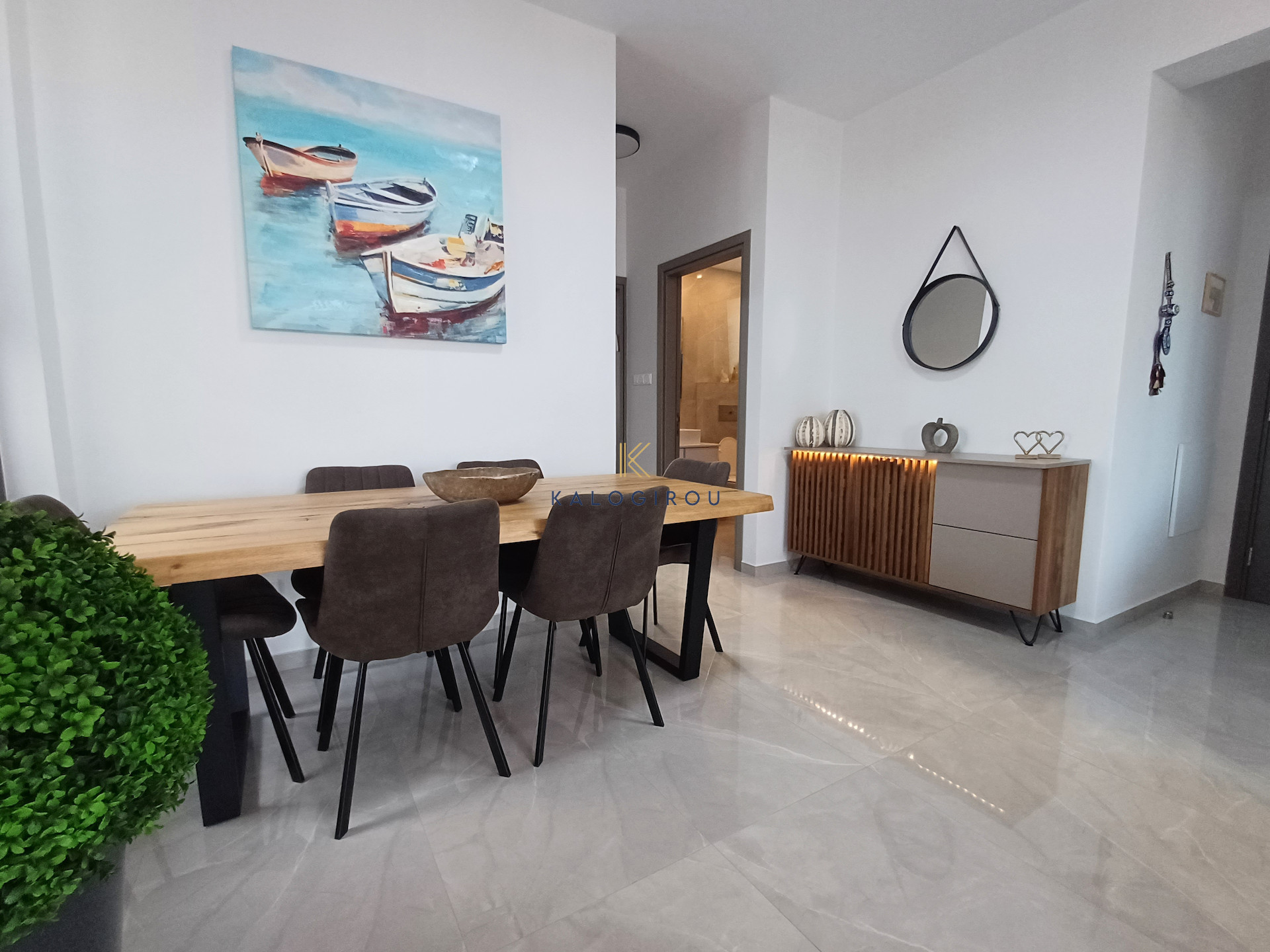 Luxury, 2-Bed Sea View and Salt Lake View Apartment for Rent in Makenzy Larnaca