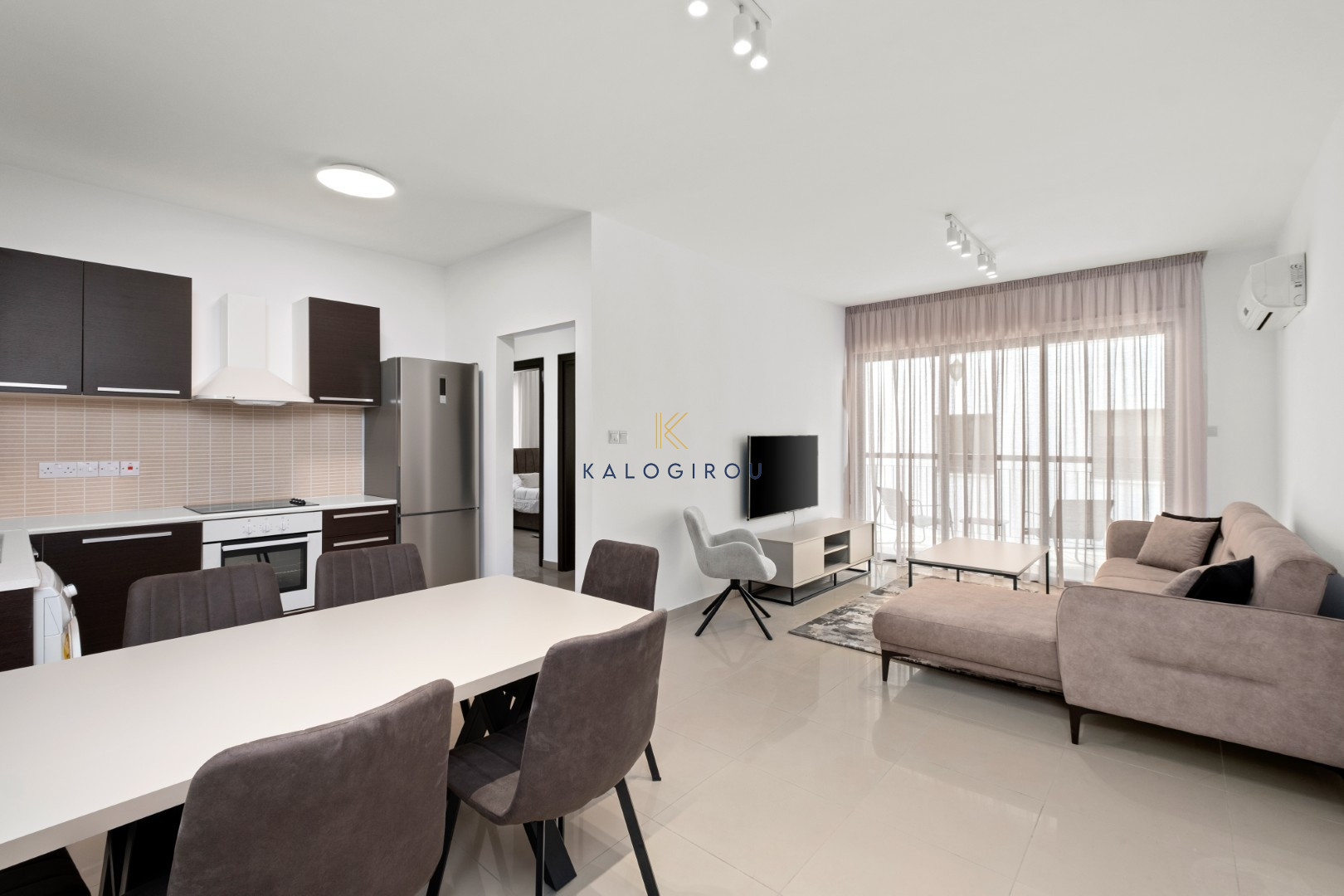 Stylish, 2 Bedroom Flat with Common Pool for rent in Tersefanou area, Larnaca
